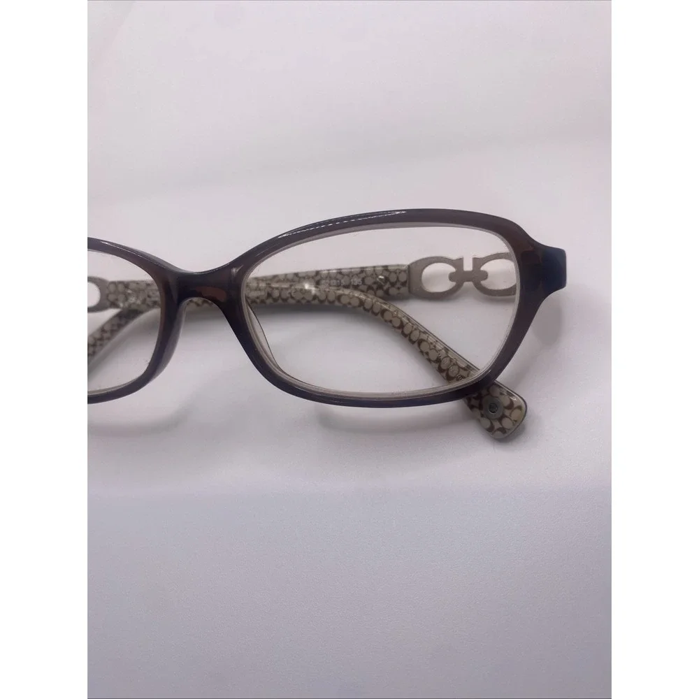Coach Eyeglasses Women FRAMES ONLY HC 6017 Vanessa 52-15-135 Brown 415